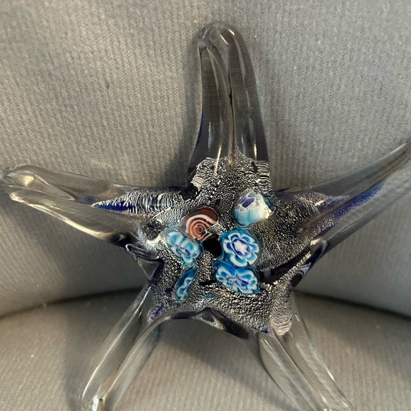 Handmade Millefiore Art Glass Starfish Figural Sculpture Excellent Condition - Picture 2 of 4